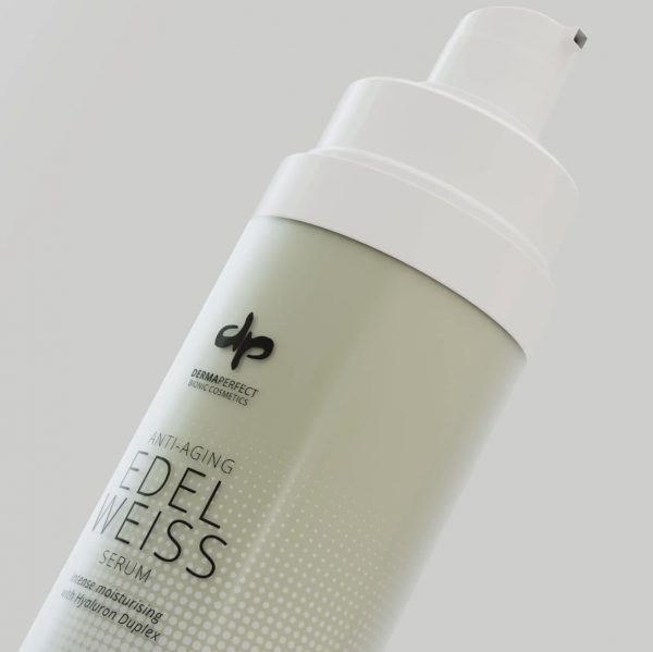 EDELWEISS SERUM 30 ml Anti-aging & moisturising serum mit Hyaluron Duplex – Bild 4
