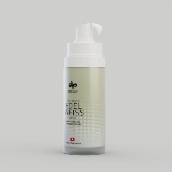 EDELWEISS SERUM 30 ml Anti-aging & moisturising serum mit Hyaluron Duplex – Bild 3
