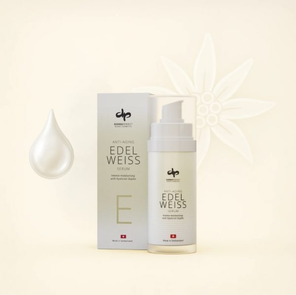 EDELWEISS SERUM 30 ml Anti-aging & moisturising serum mit Hyaluron Duplex
